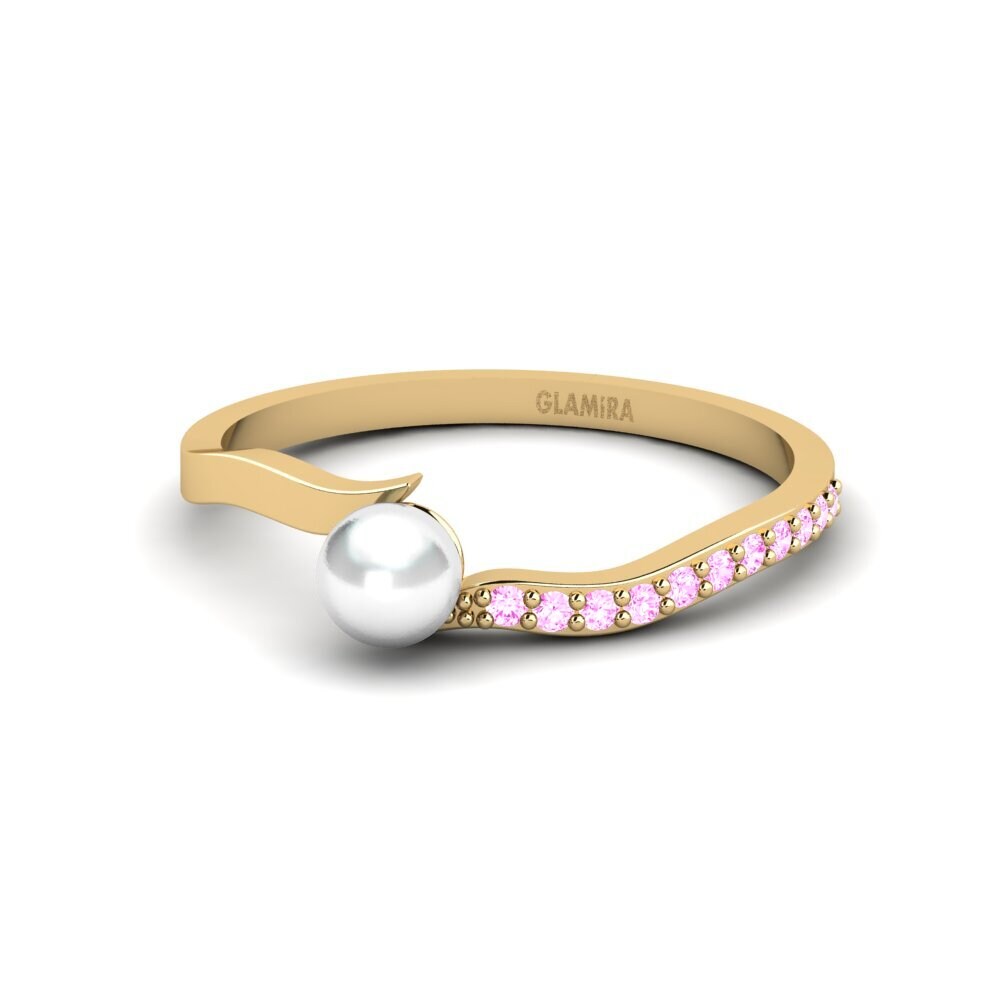 Zafiro Rosado Anillo Sarauta