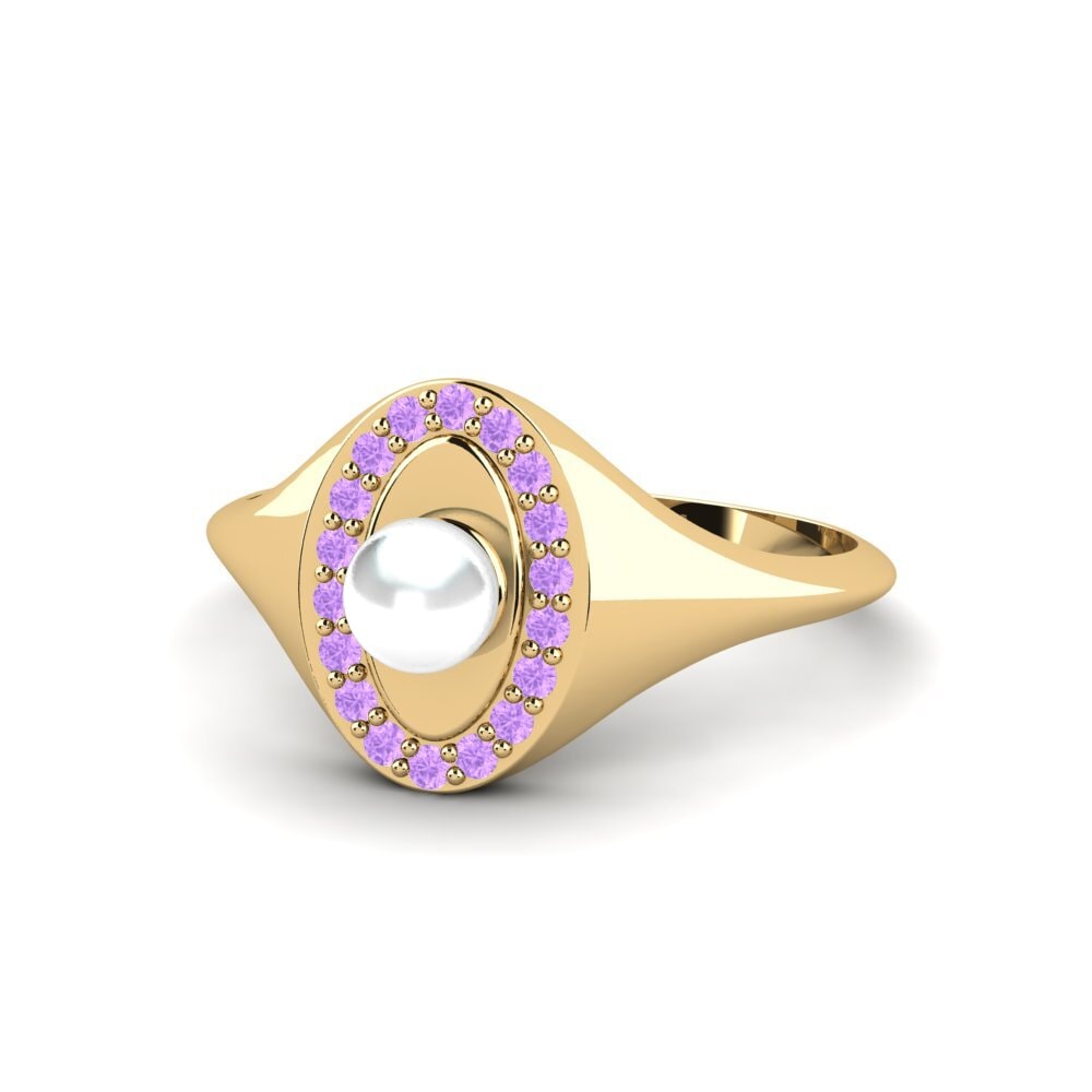 Amatista Anillo Saviesa
