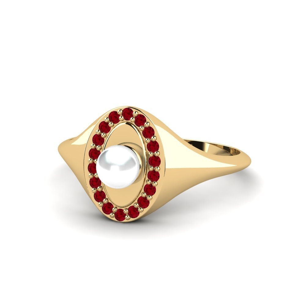 Circonita Roja Anillo Saviesa