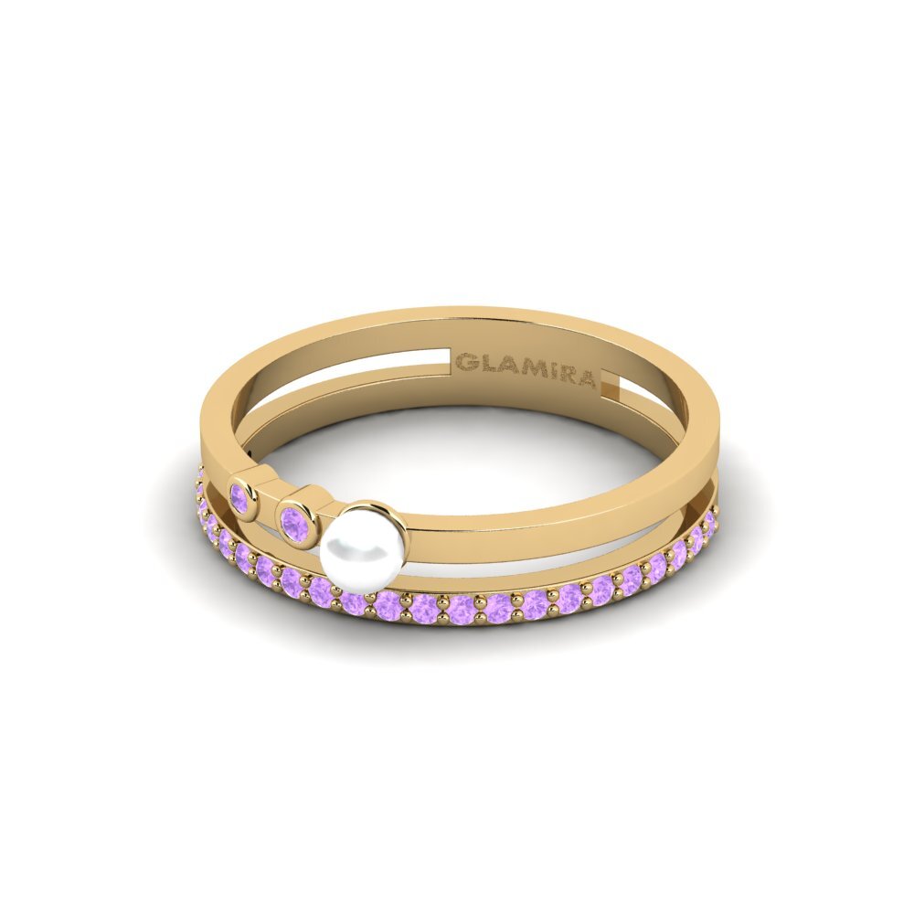 Amatista Anillo Selten
