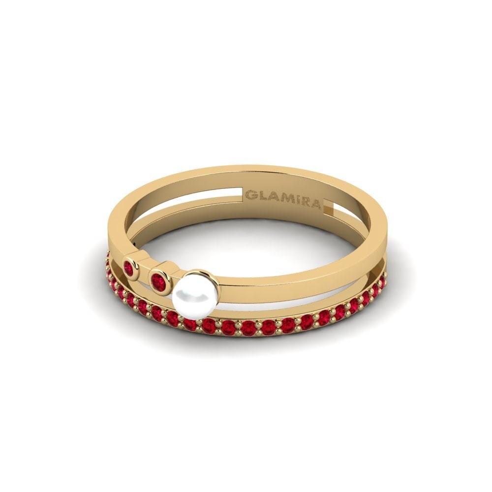 Circonita Roja Anillo Selten