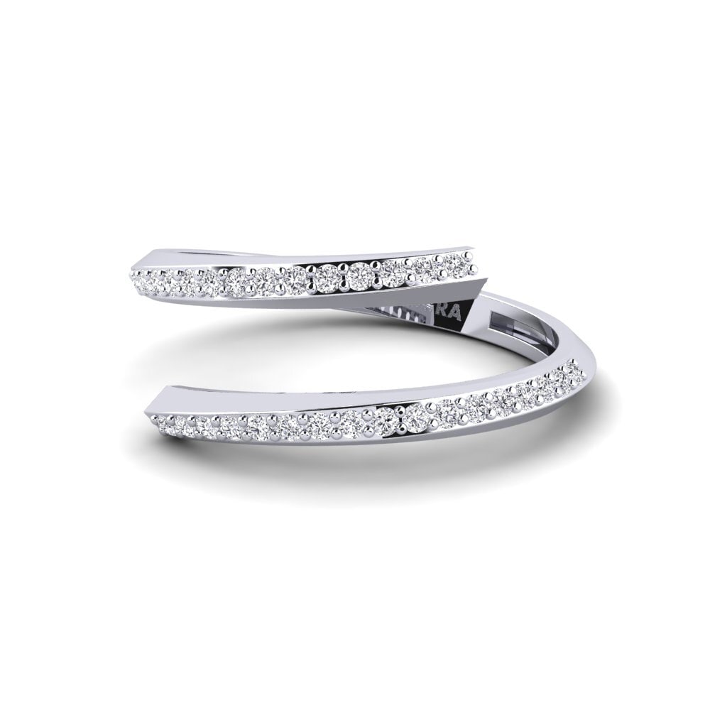14k White Gold Ring Urdina