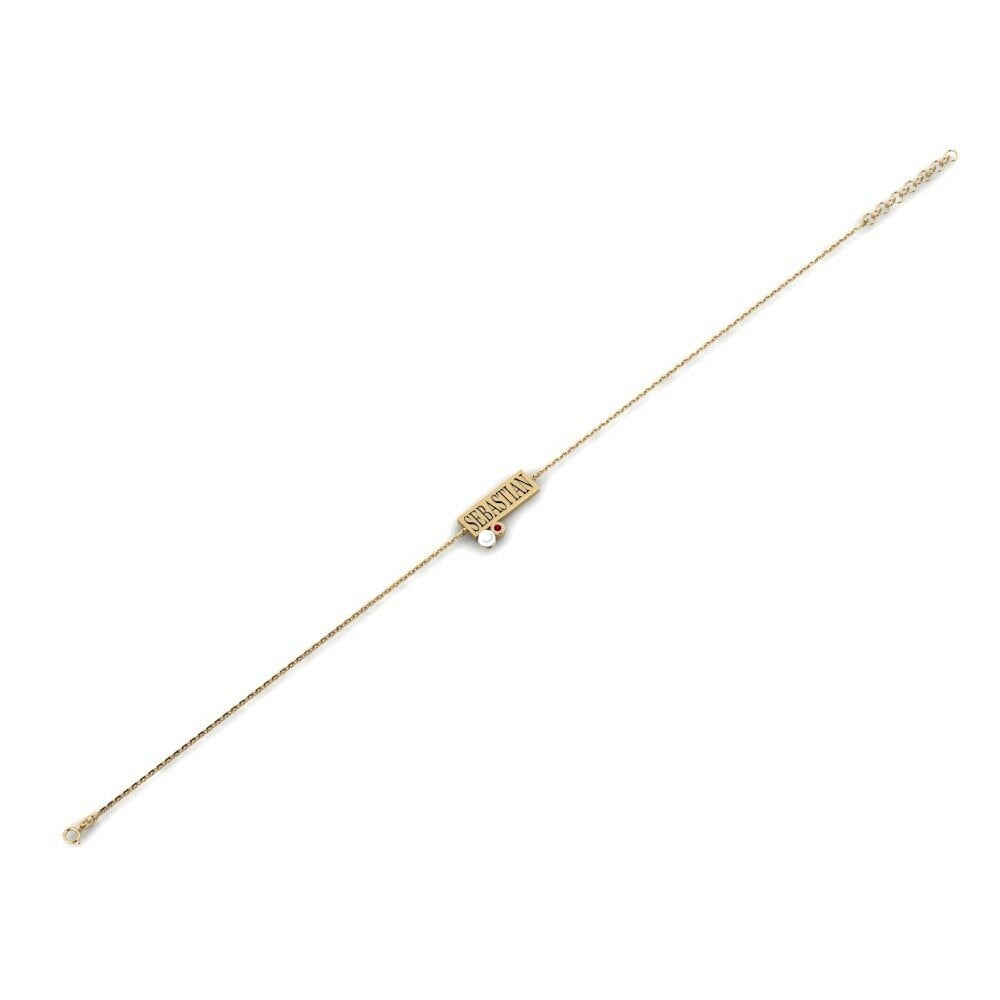 Zircone Rosso Bracciale da donna Valge