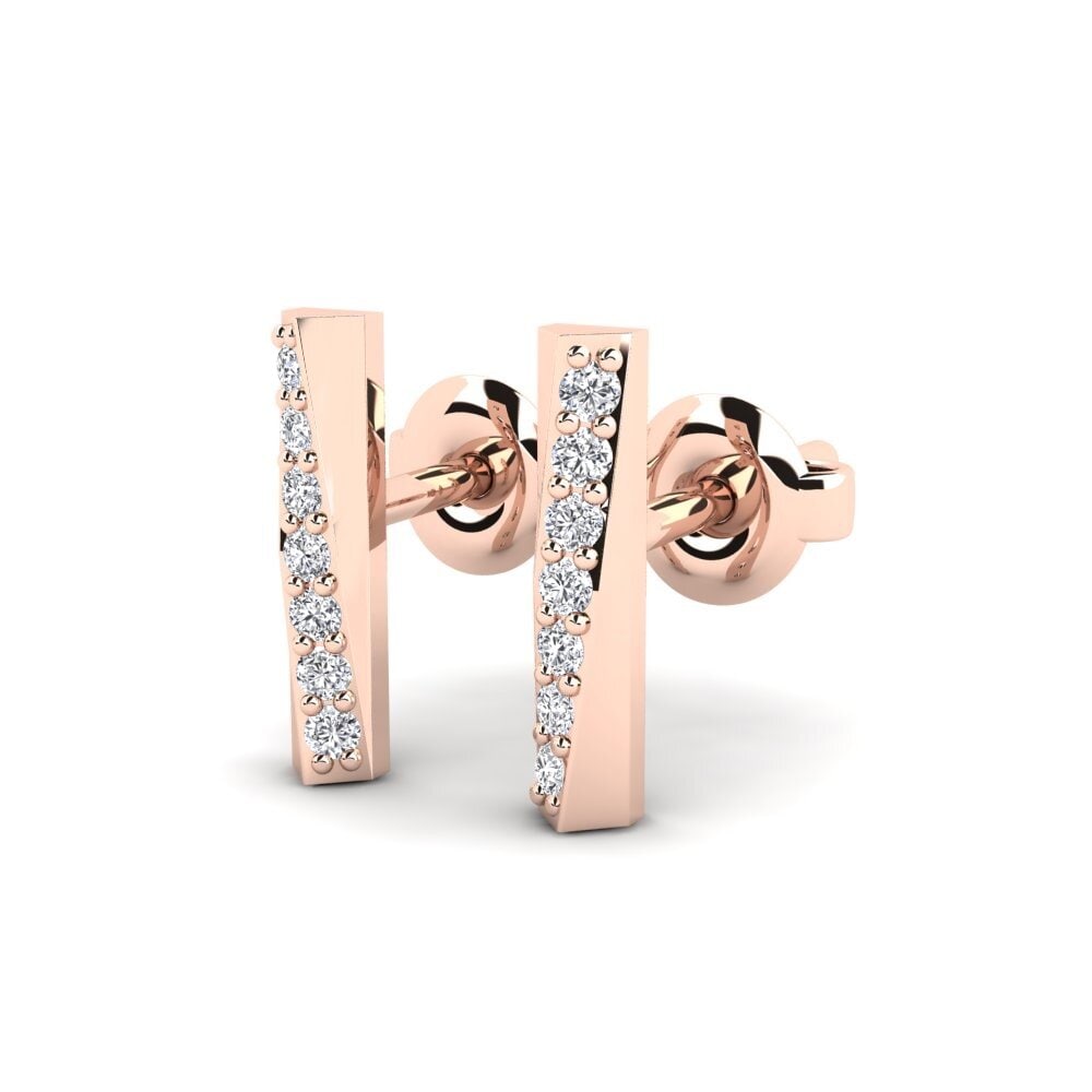 14k Rose Gold Women's Earring Breyta