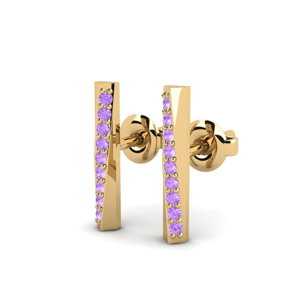 Amethyst Damen ohrring Convi