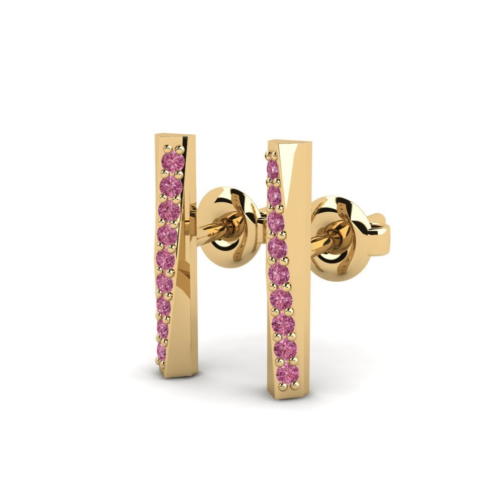 Granate Rhodolite Pendiente de mujer Convi