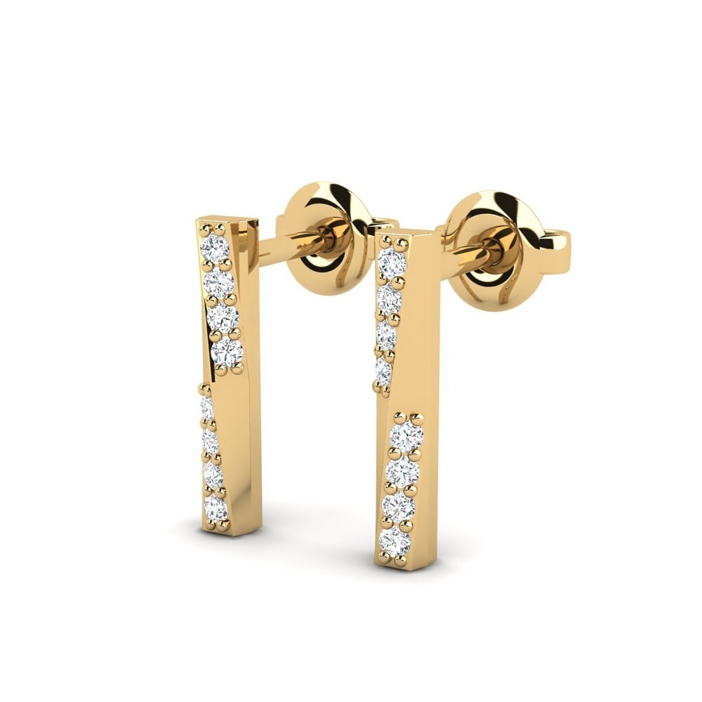 Zircone Boucle d'oreille femme Kipande