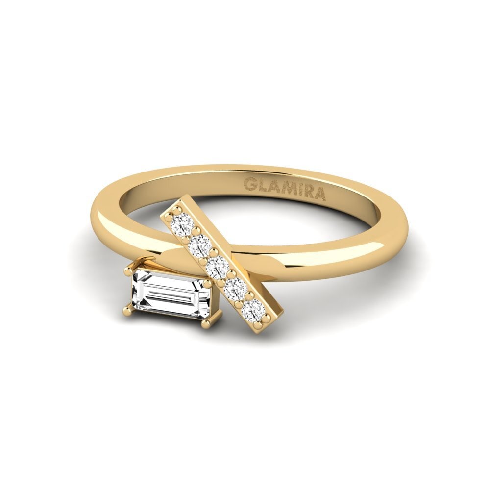 Moissanite Anéis de Mindinho Mitsanya