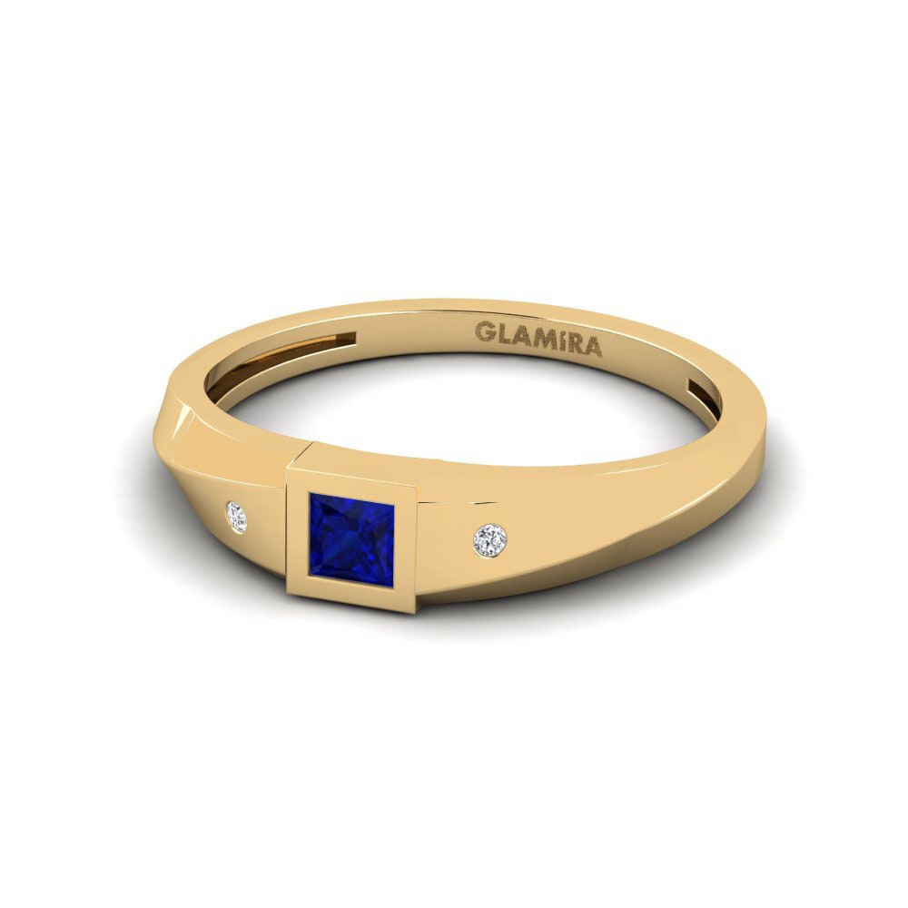 Princess Sapphire Engagement Ring Moaga