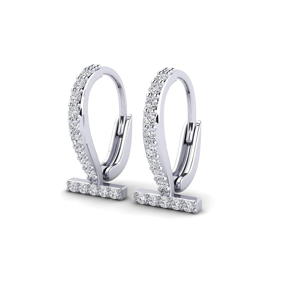 950 Palladium Women's Earring Swetlina