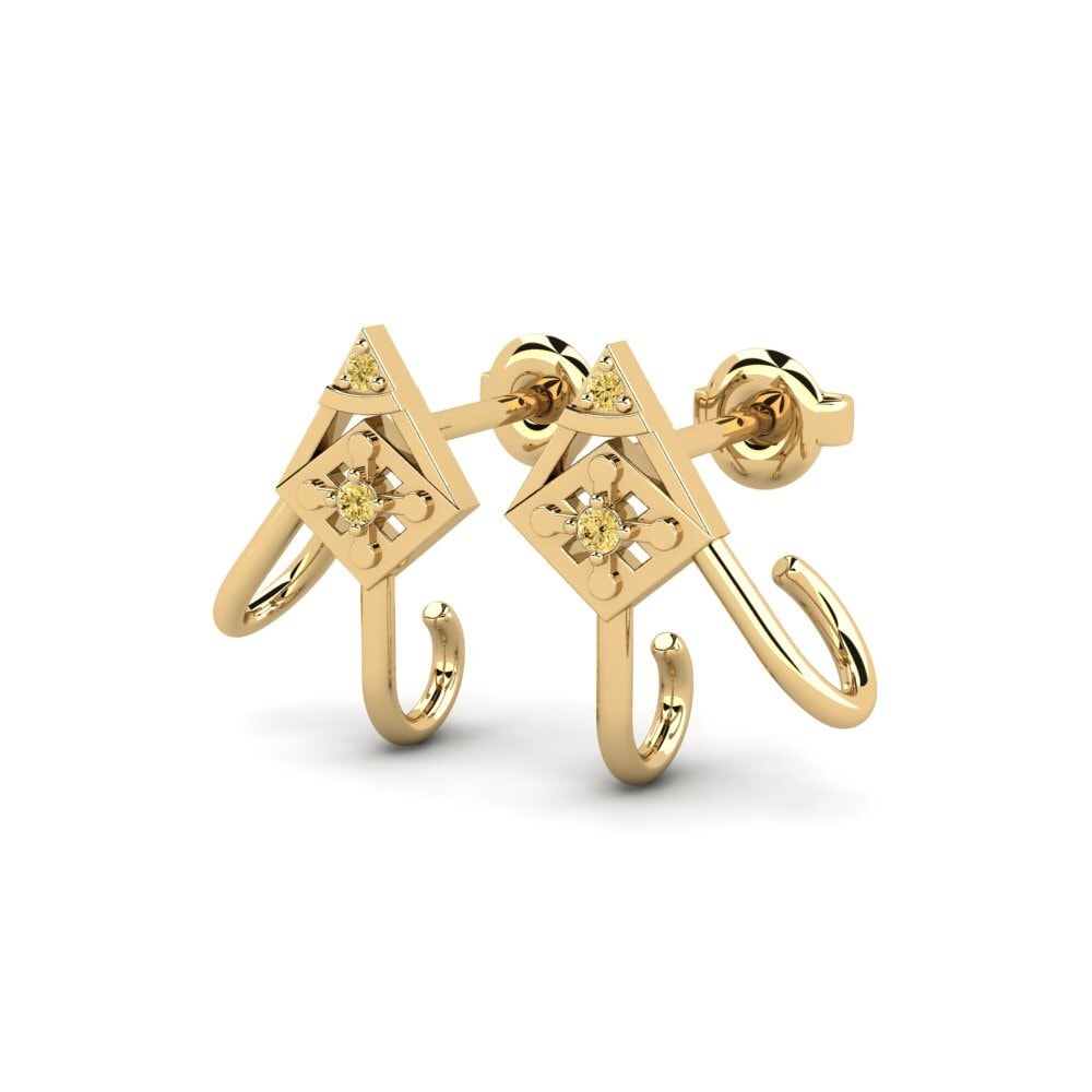 Yellow Diamond Women's Earring Alexias