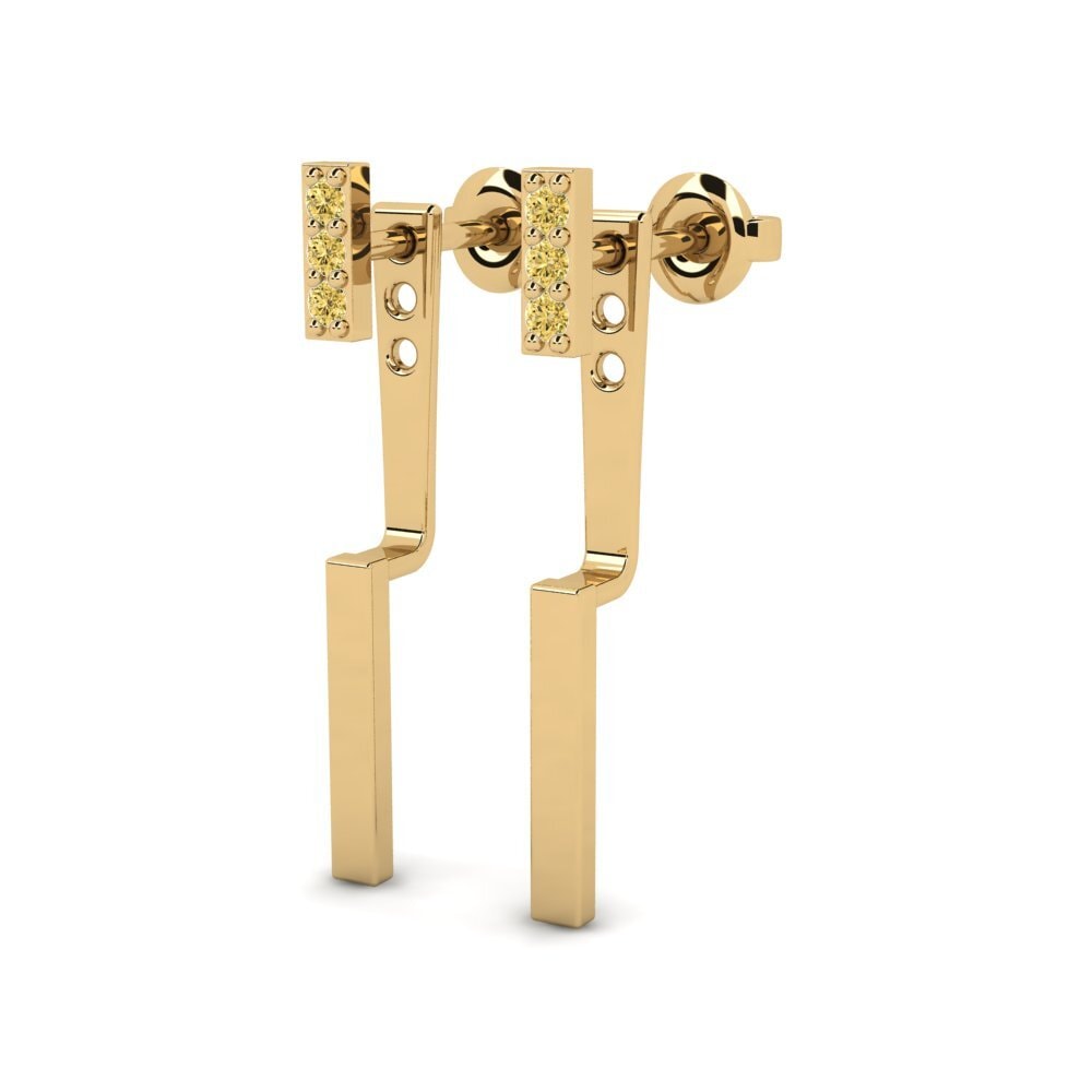 Yellow Diamond Women's Earring Aprinde
