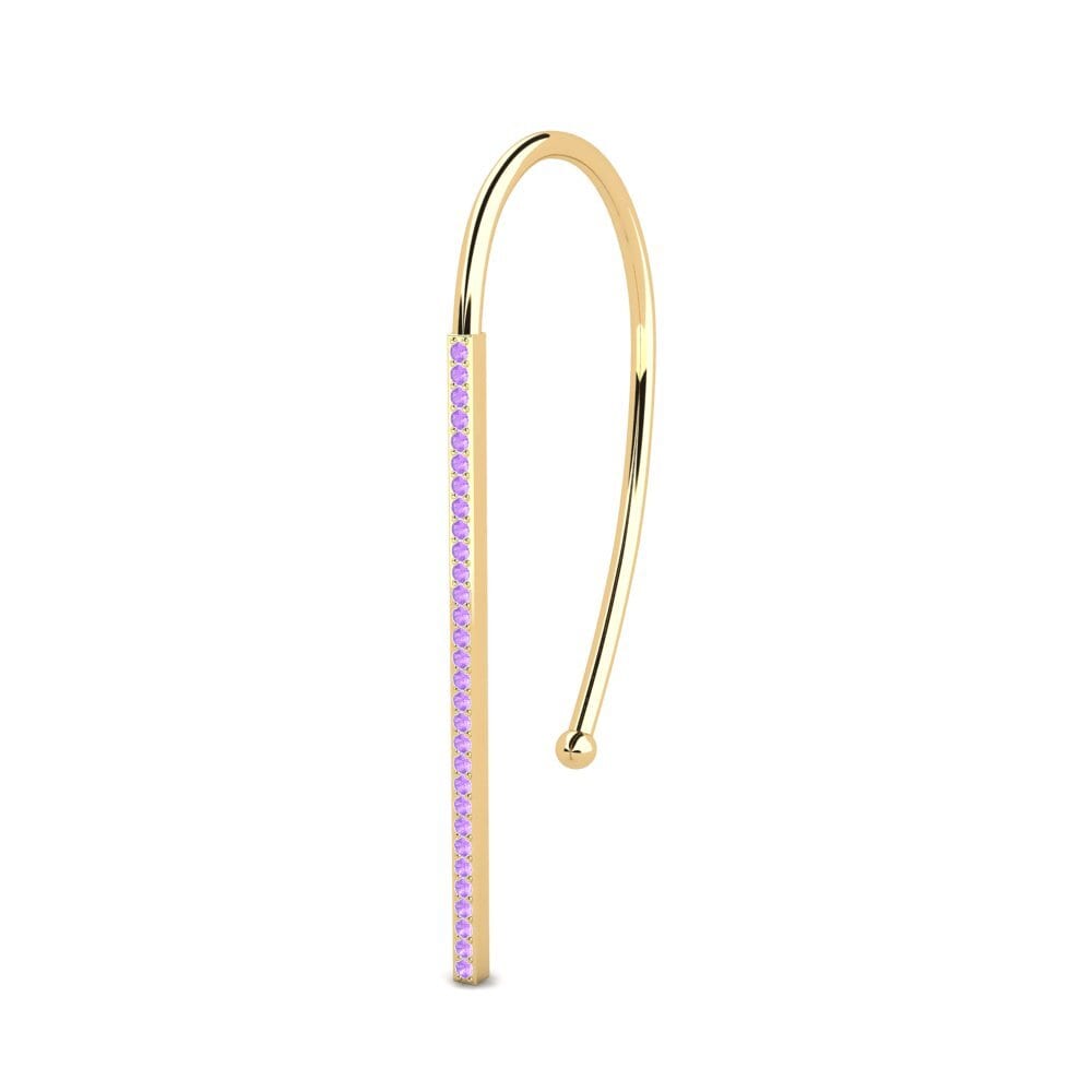 Amethyst Damen ohrring Azucre