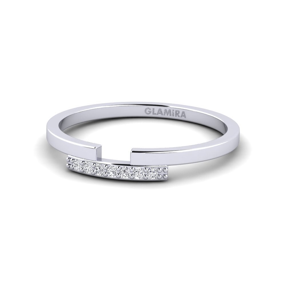14k White Gold Ring Birihani