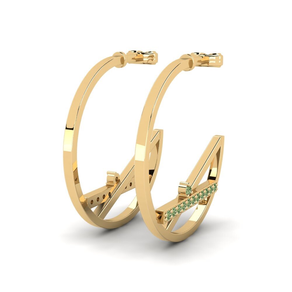 Diamante Verde Pendiente de mujer Celeritas