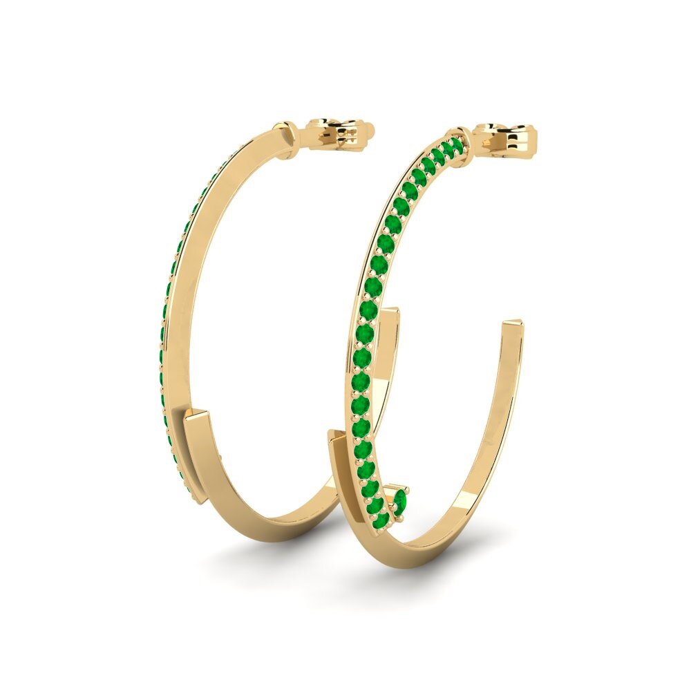 Smaragd Damen ohrring Ctephane