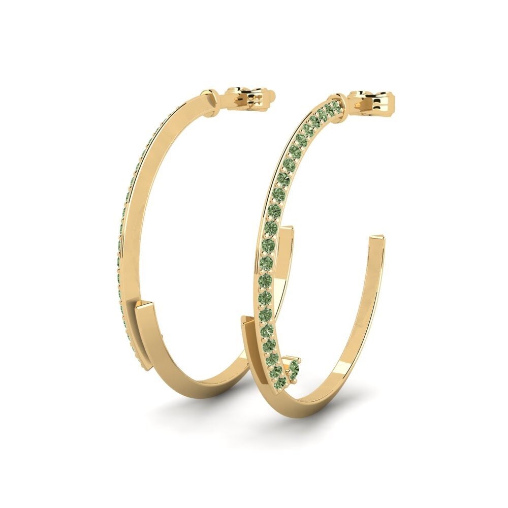 Diamante Verde Pendiente de mujer Ctephane