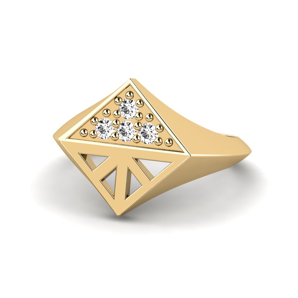 Moissanite Anéis de Mindinho Diurnal