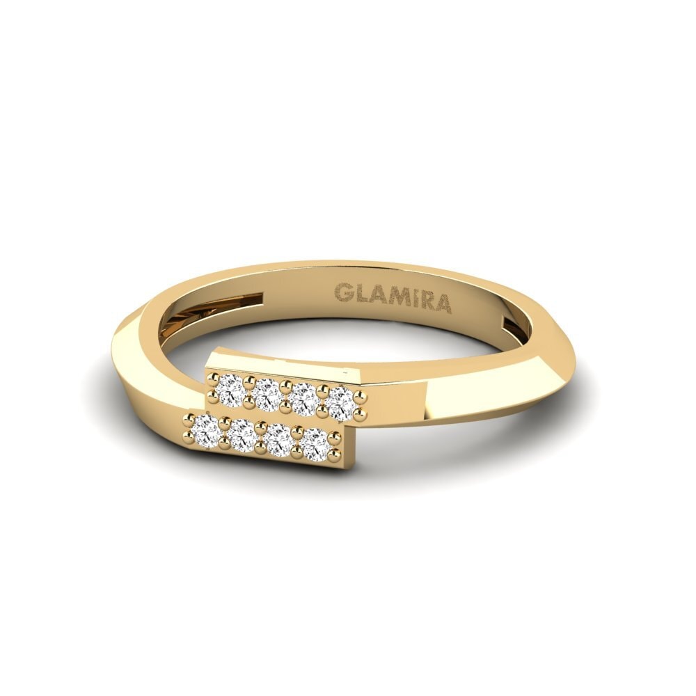 Moissanite Anéis de Mindinho Gorm