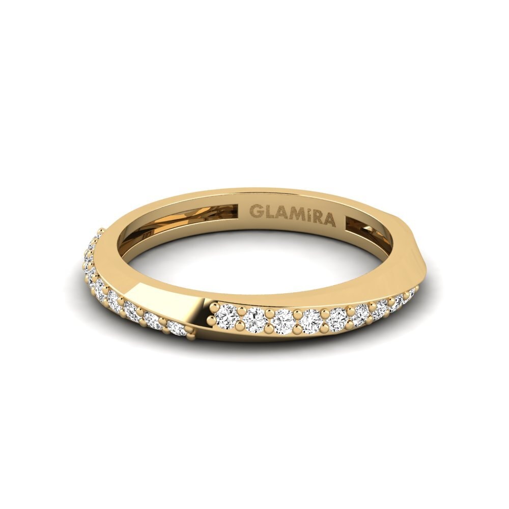 Moissanite Anéis de Mindinho Helita