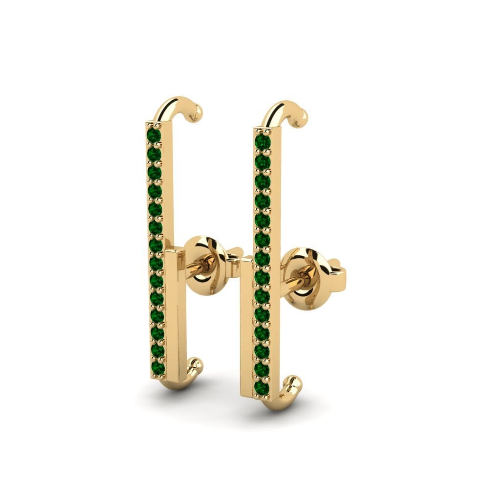 Green Zirconia Women's Earring Khanya