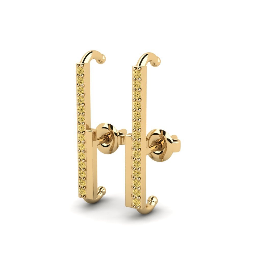 Yellow Diamond Women's Earring Khanya