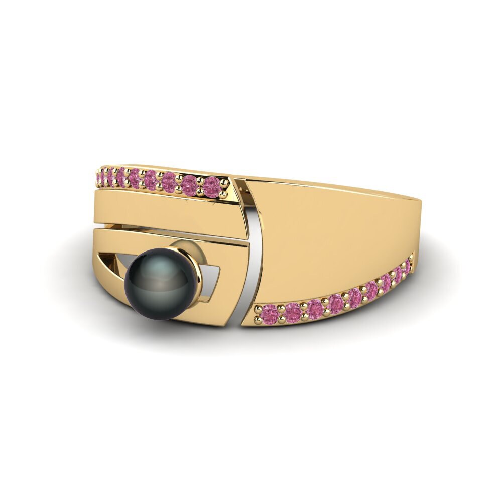 Granate Rhodolite Anillo Langka