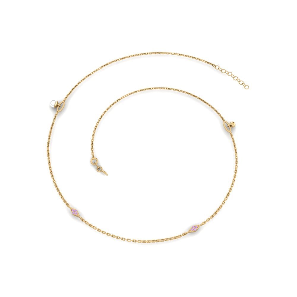 Amethyst Women's Necklace Mareto