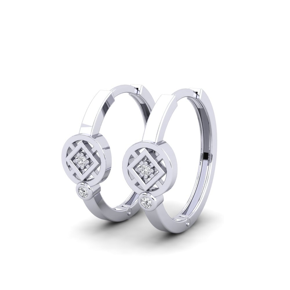 950 Palladium Women's Earring Meinhardt