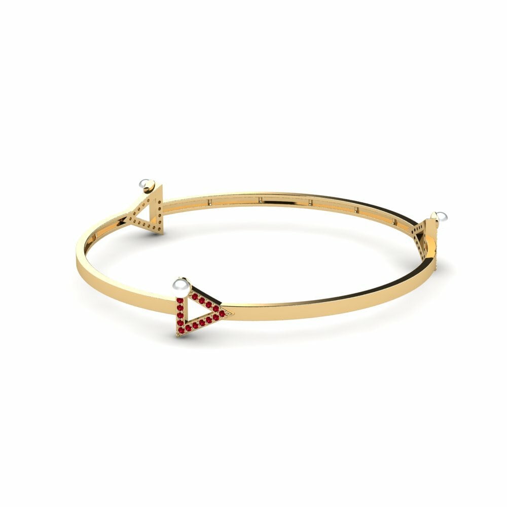 Zircone Rosso Bracciale da donna Mischiu