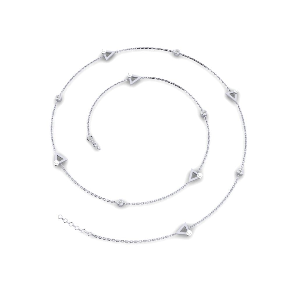 950 Platinum Women's Necklace Mixtura
