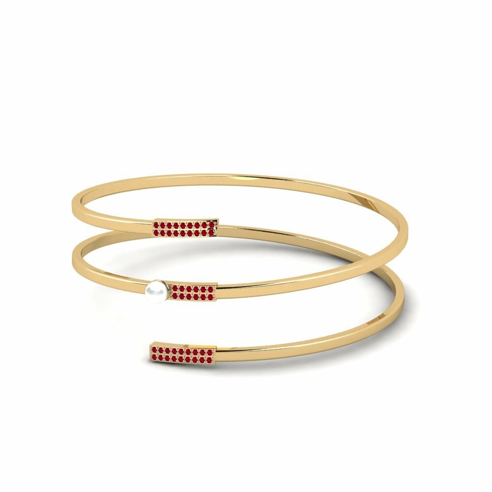 Zircone Rosso Bracciale da donna Motsoako