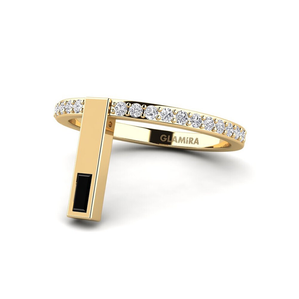 Zafiro negro Anillo Nahak