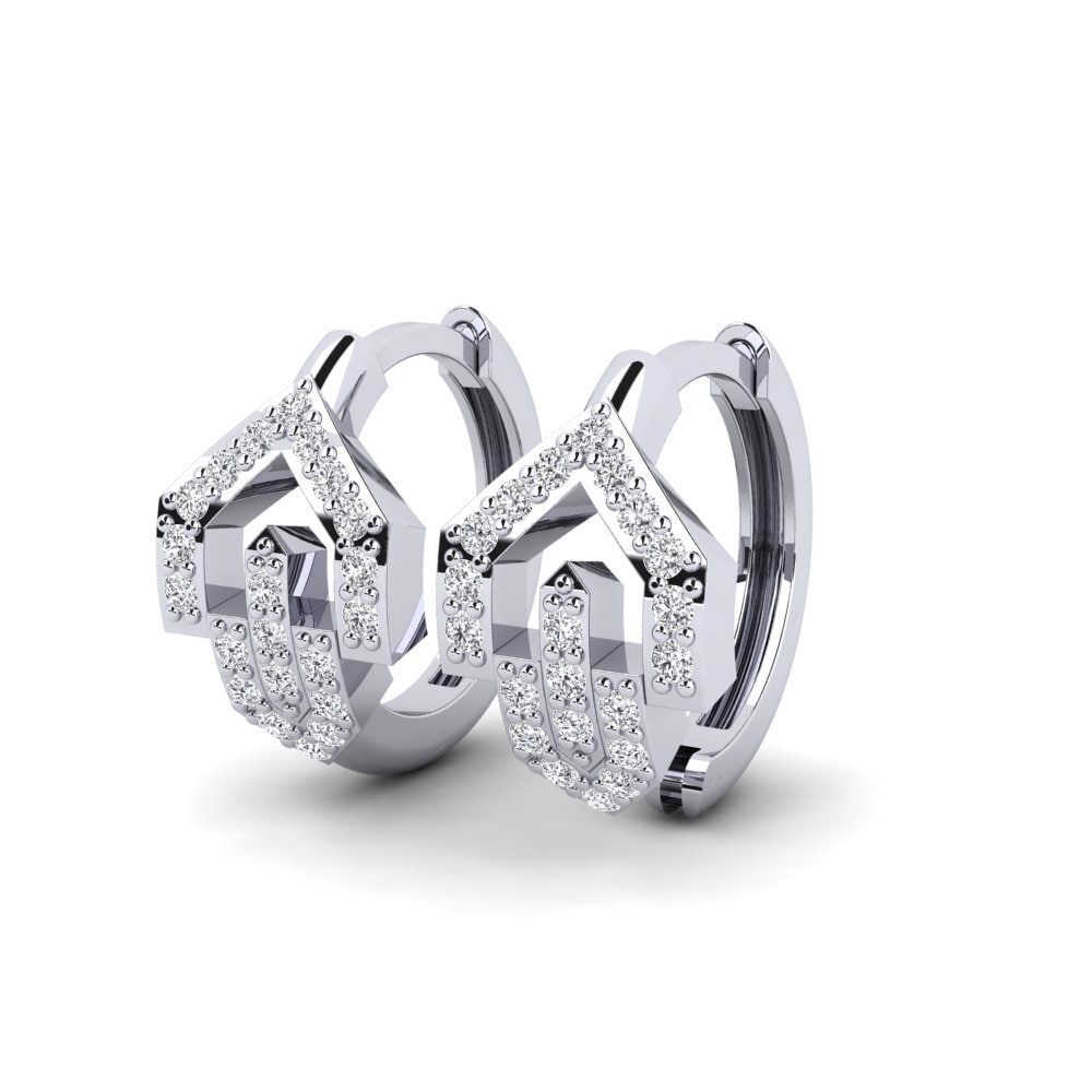 950 Palladium Women's Earring Pity