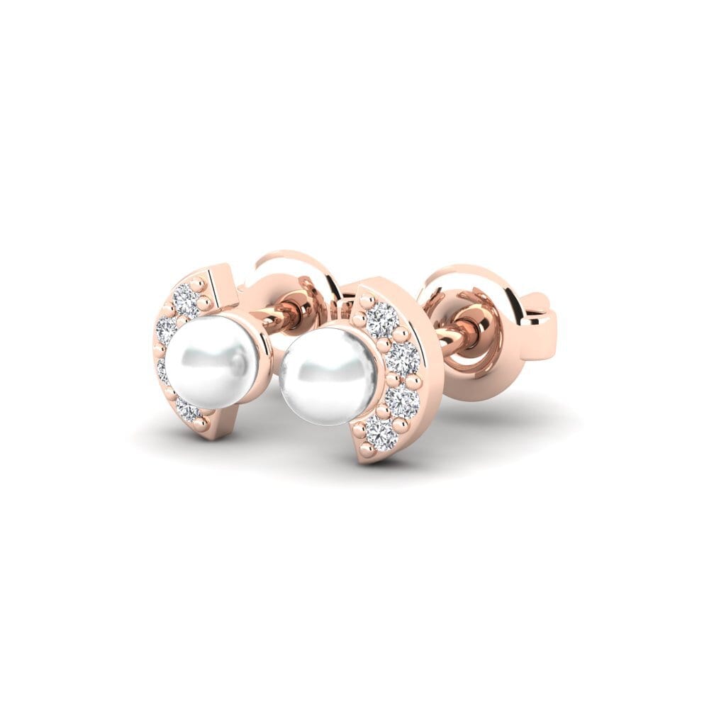 14k Rose Gold Women's Earring Resplandor