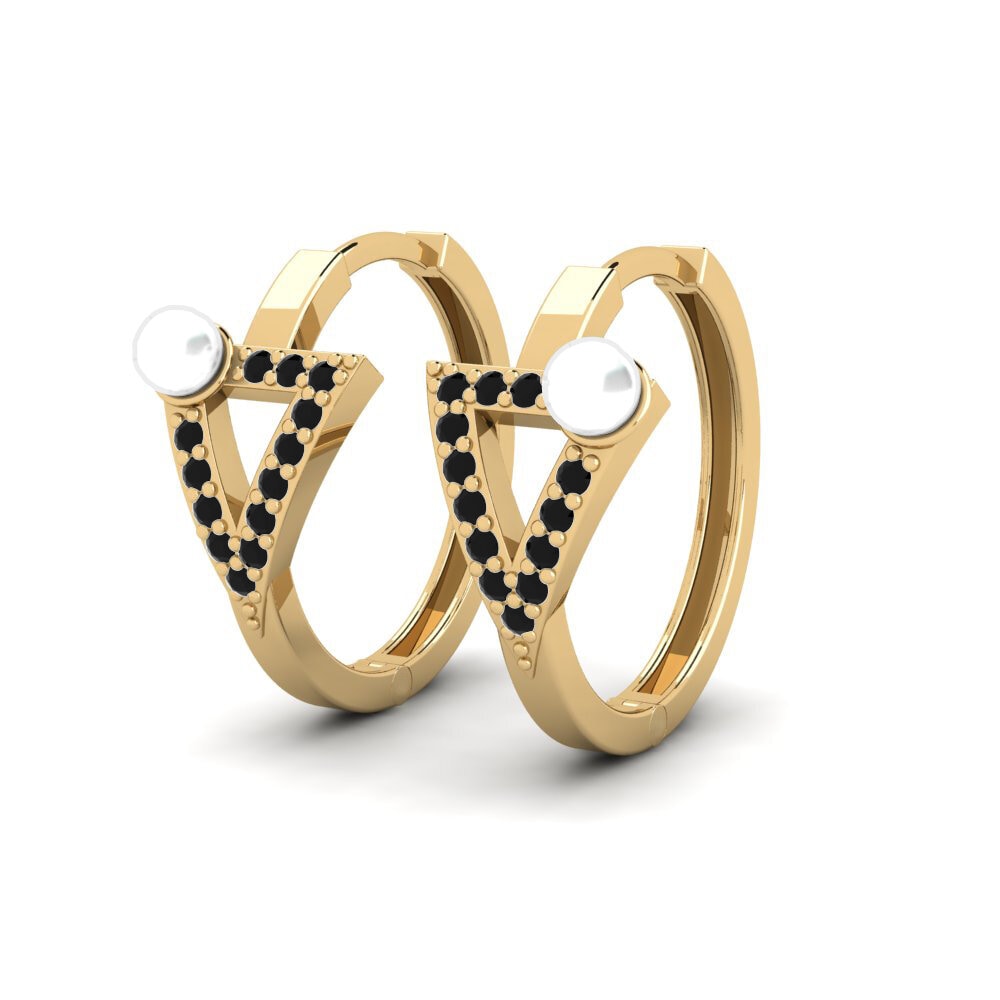 Black Diamond Women's Earring Tamu