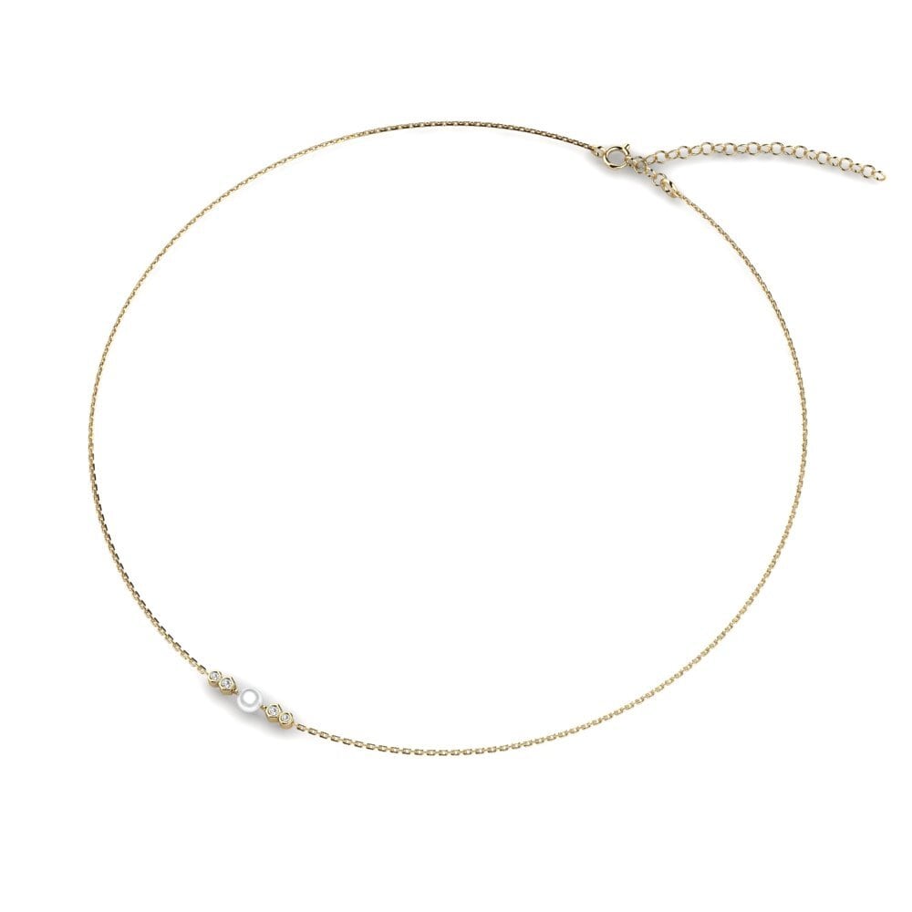 Moissanite Women's Choker Necklace Woyera
