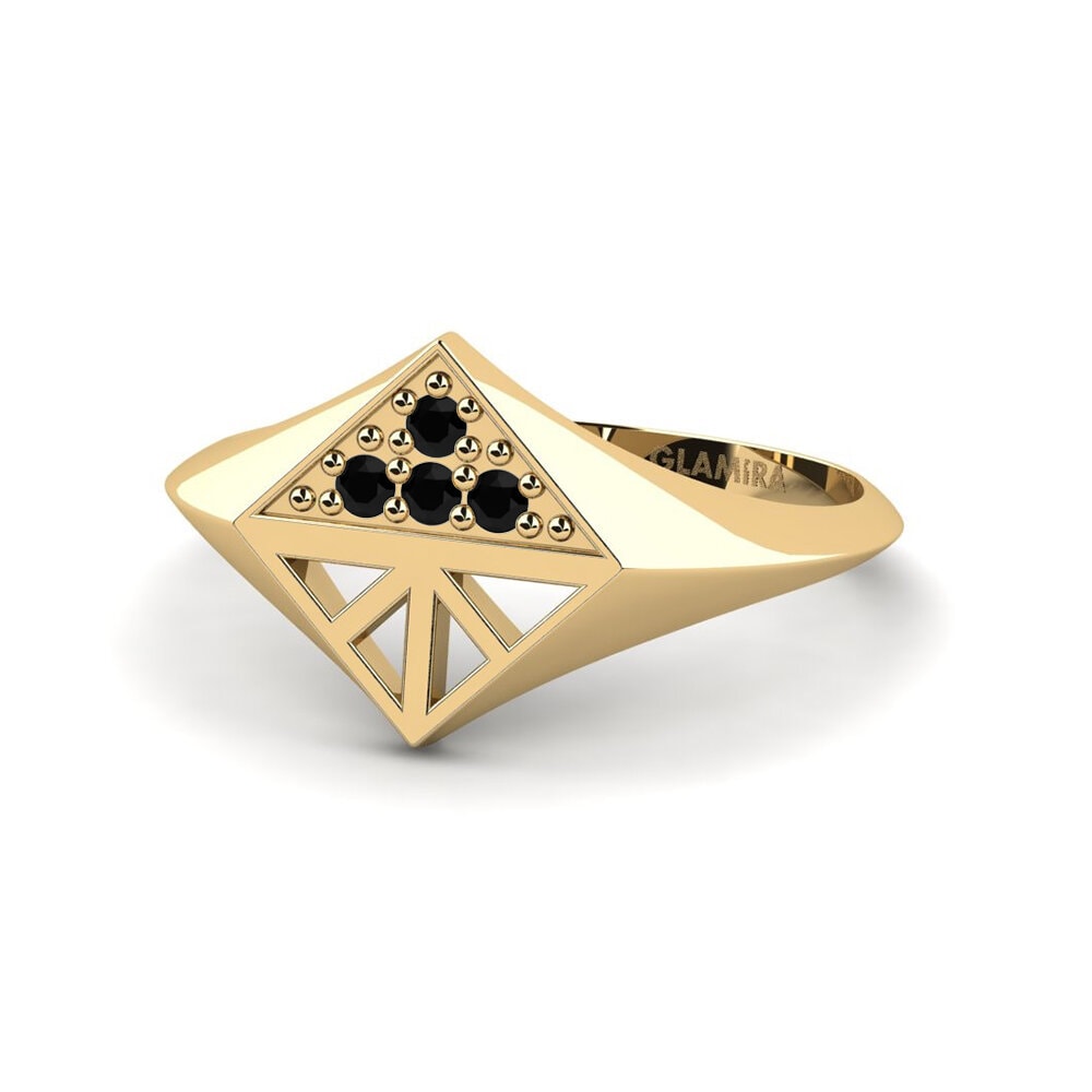 Zafiro negro Anillo Zabala