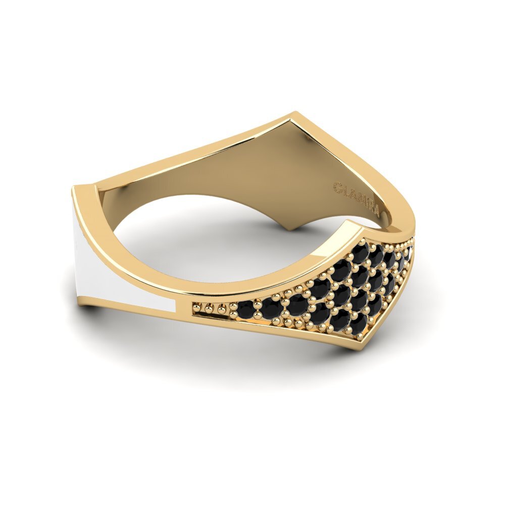 Schwarzer Diamant Ring Anitha - B