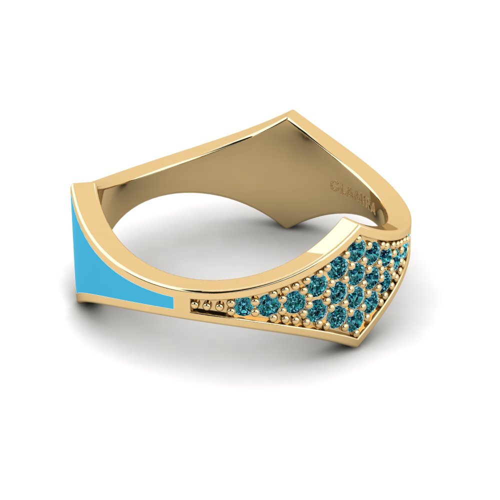Blauer Diamant Ring Anitha - B