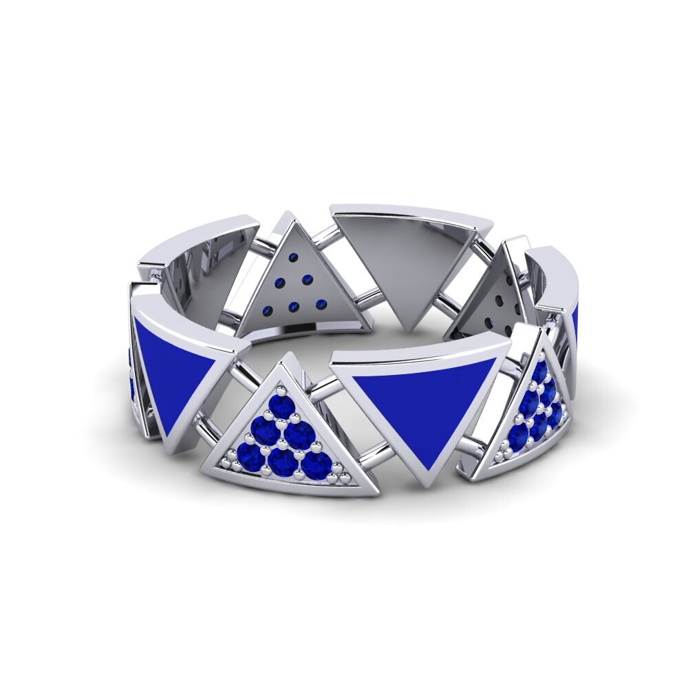 Saphir Stapelbarer Ring Beatrices