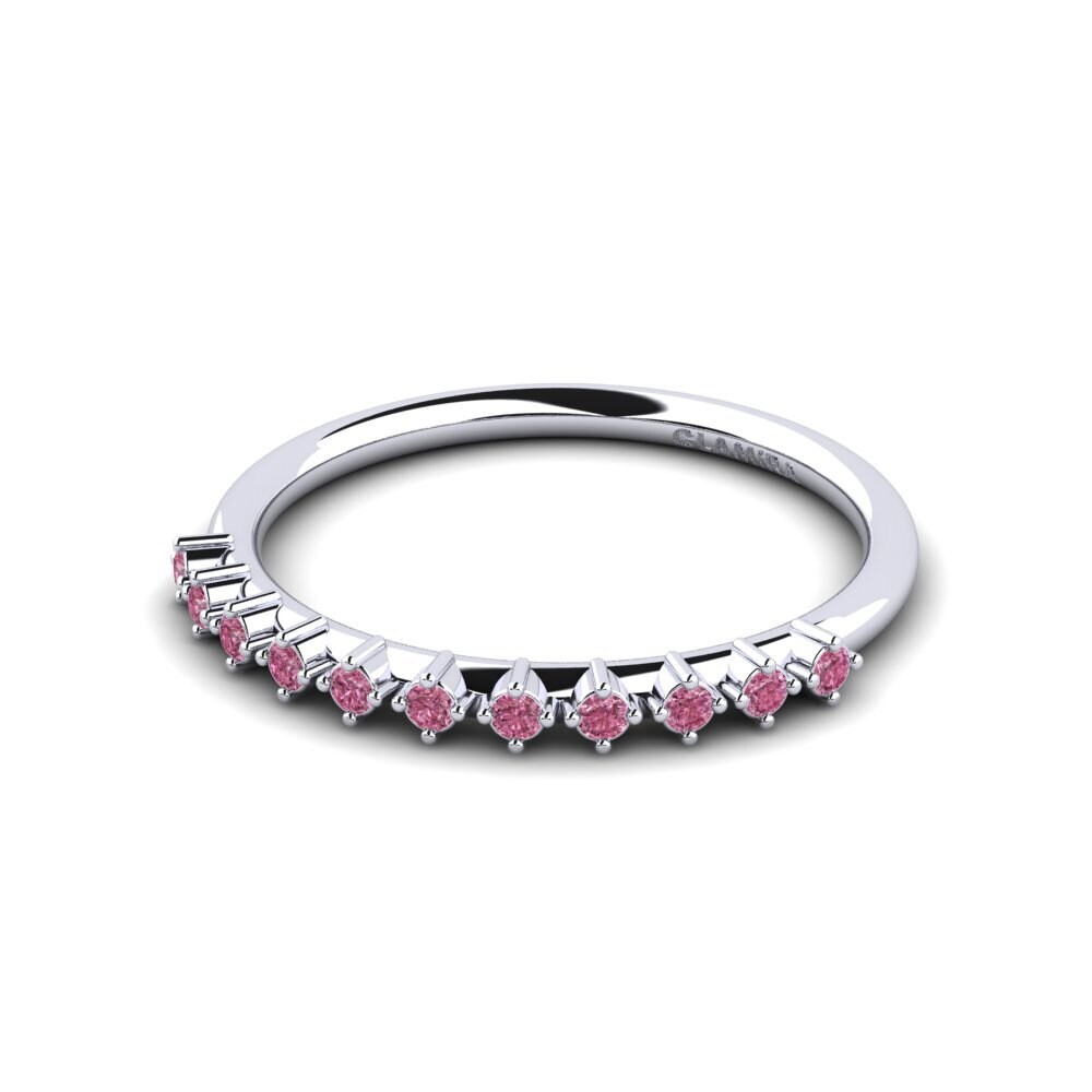 Rhodolite Garnet Stackable Ring Belkems - A