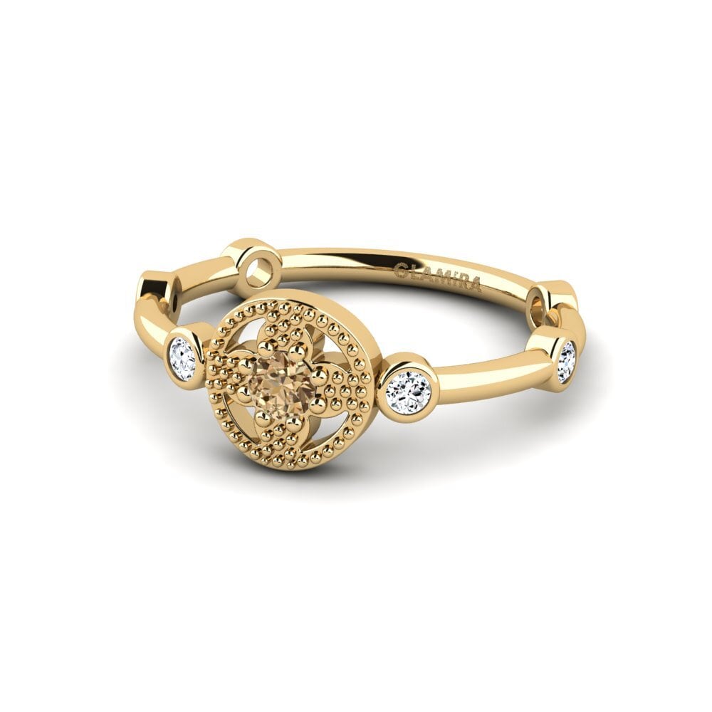 Brown Diamond Ring Danden - B