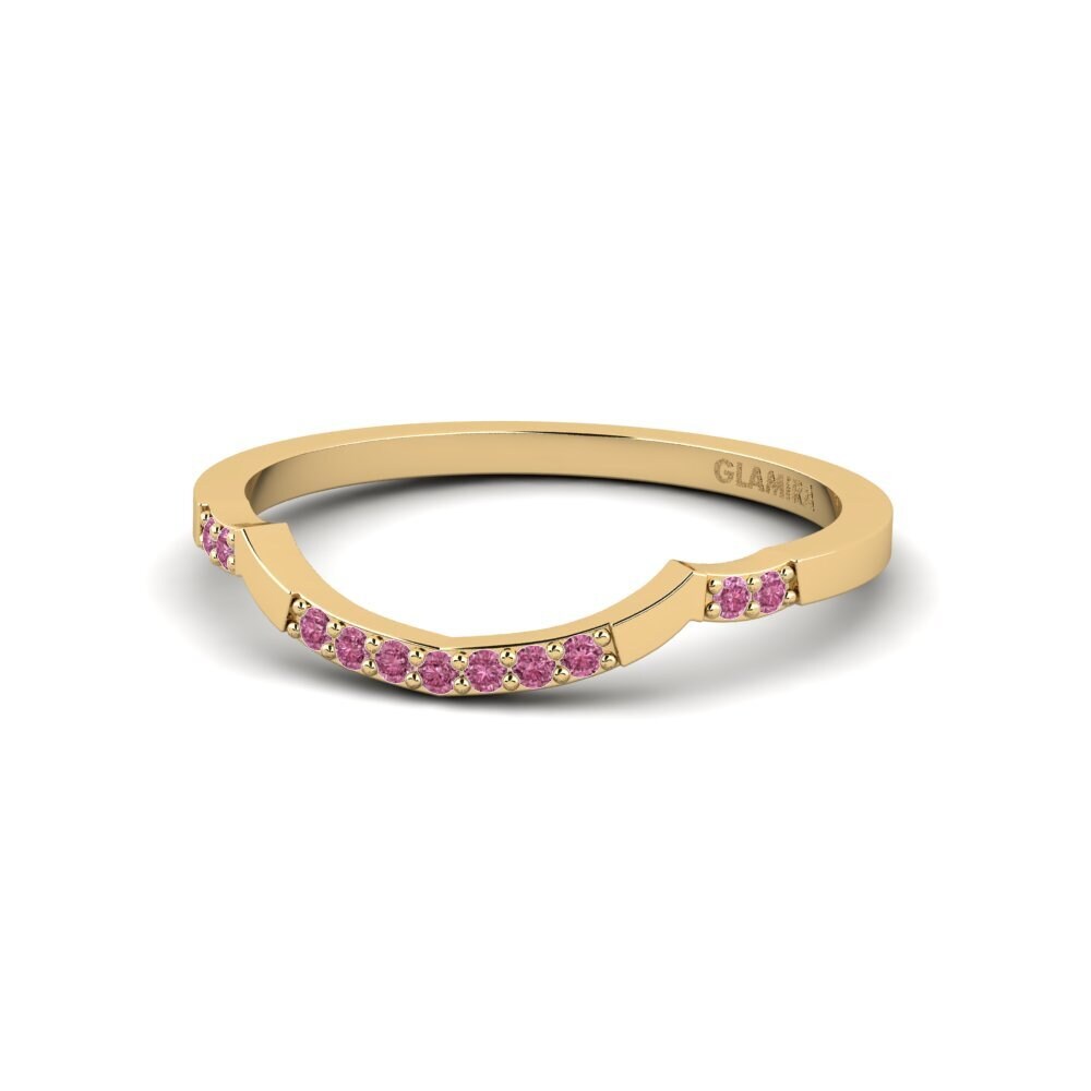Rhodolite Garnet Stackable Ring Dastan - A