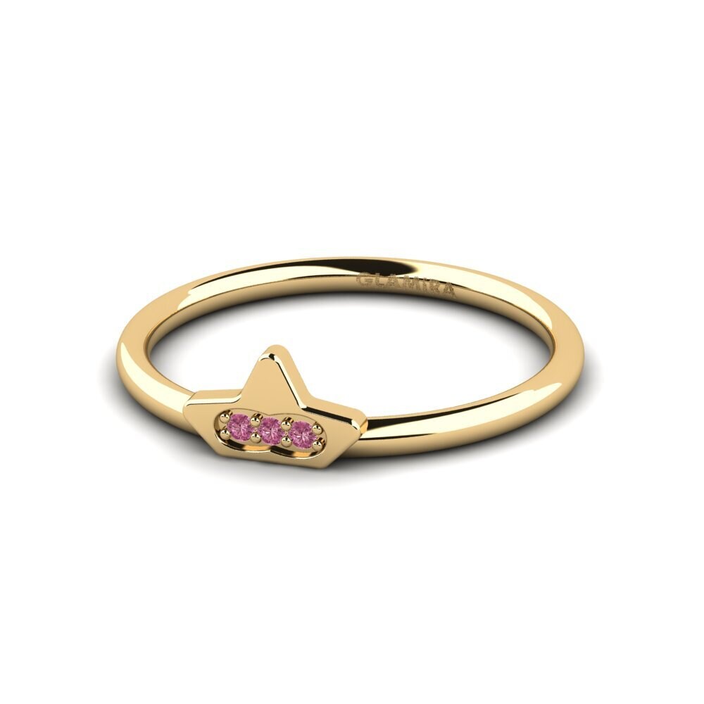 Rhodolite Garnet Stackable Ring Embier - A