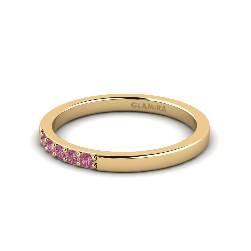 Rhodolite Garnet Stackable Ring Embier - B