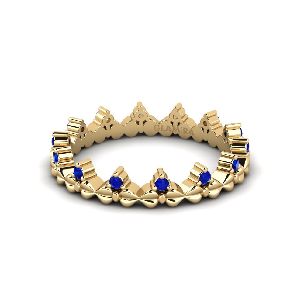 Saphir Stapelbarer Ring Enor - B