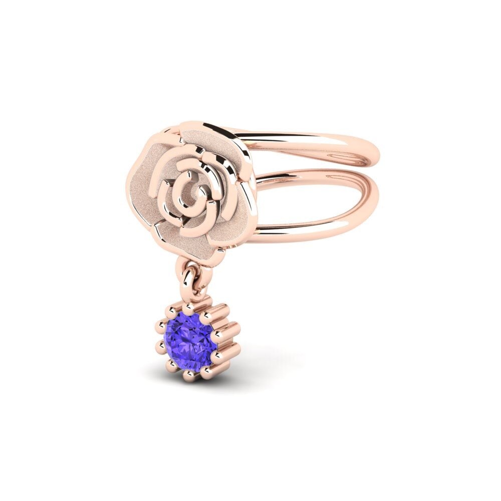 Tanzanite Boucle d'oreille femme Anthan