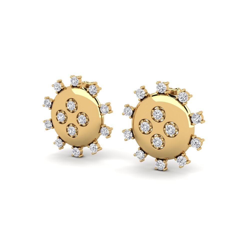 Lab Grown Diamond Women's Earring Bromedifed