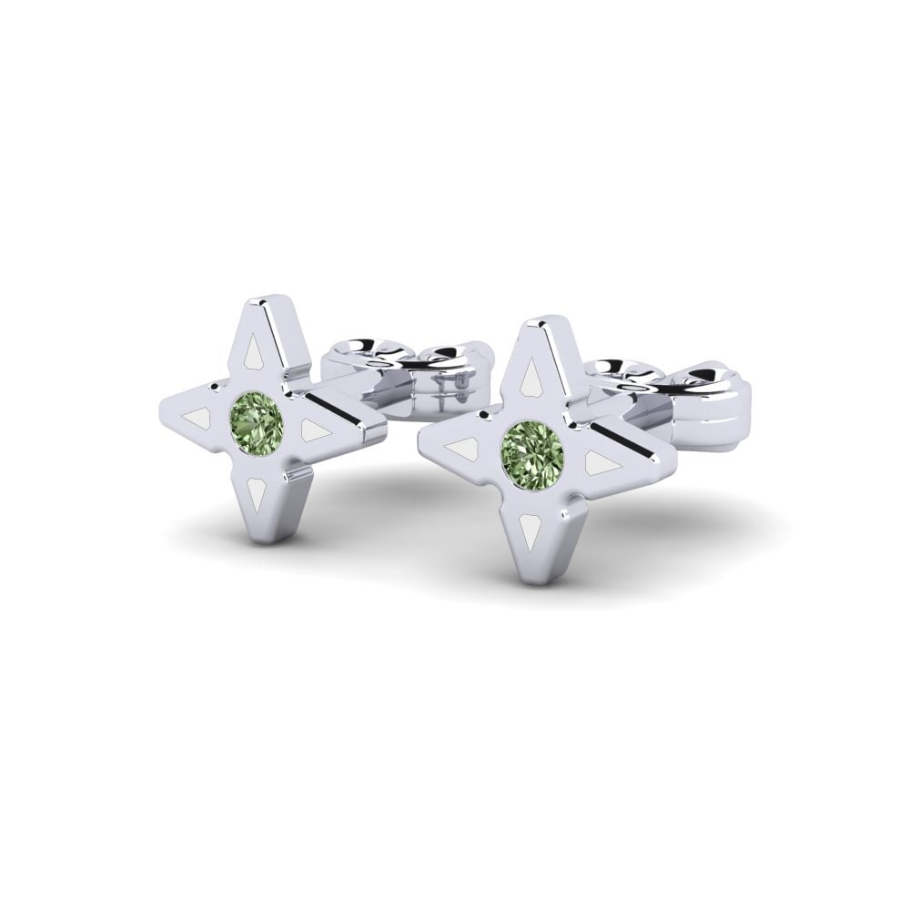 Diamante Verde Pendiente de mujer Cyclist